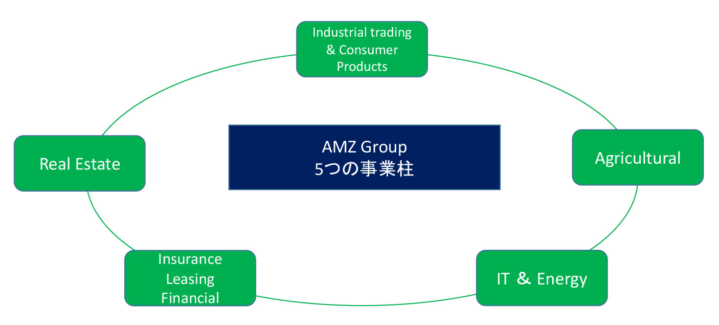 5つの事業柱